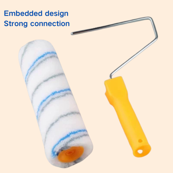 9in hot melt long hair roller brush - Image 2