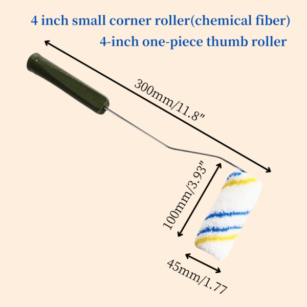$0.5/pc 4in short hair roller brush - Image 4