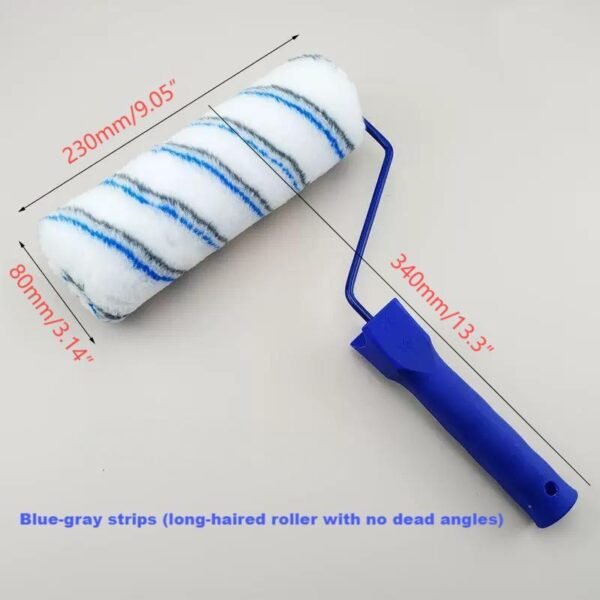 9in hot melt long hair roller brush - Image 3