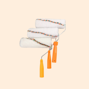 9in Synthetic fiber long hair roller brush