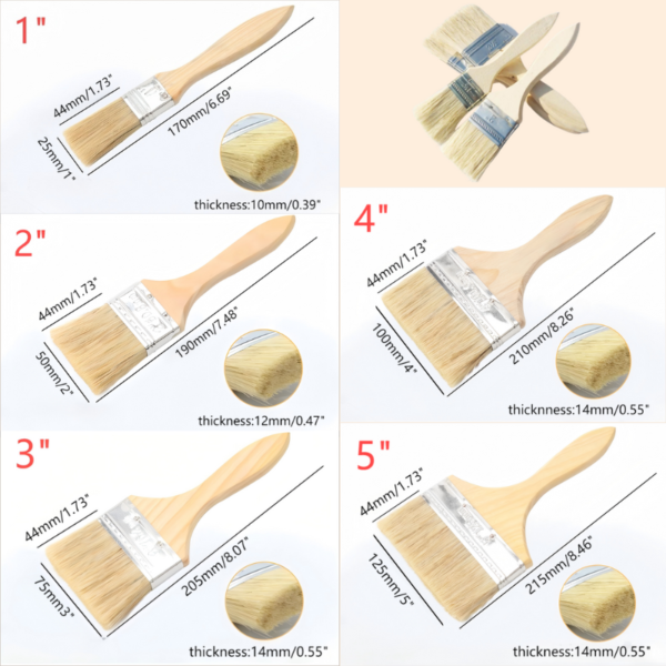 Chip paint brush for walls - Image 2