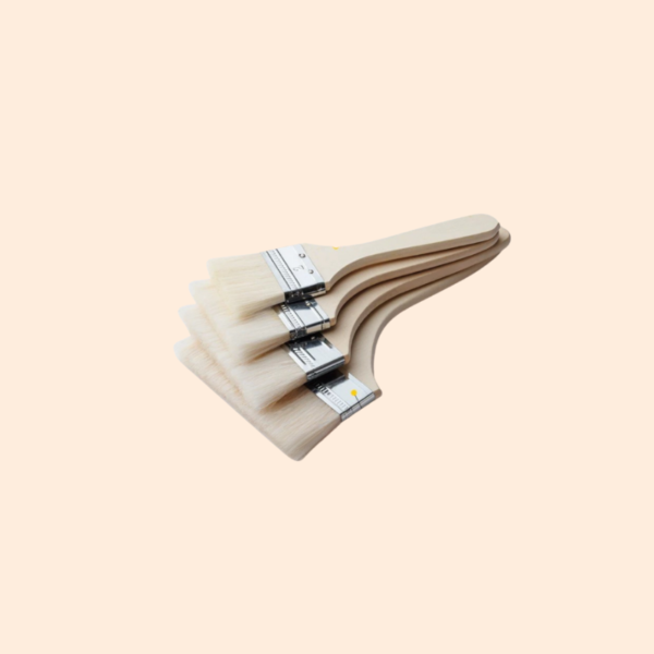 Wool paint brush for walls
