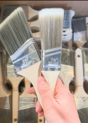Flat Angled Paint  Brush For Walls photo review